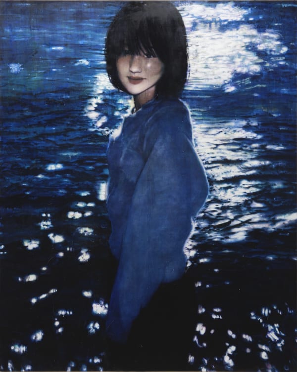Dark Day 02, 2023, oil on cotton, 227.3 x 181.8 x 3.5 cm