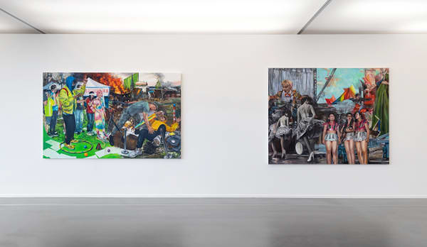 Installation view: Schilderijen(Paintings), Museum de Fundatie, 2021. Fundatie Collectie photo by Peter Tiihuis high res