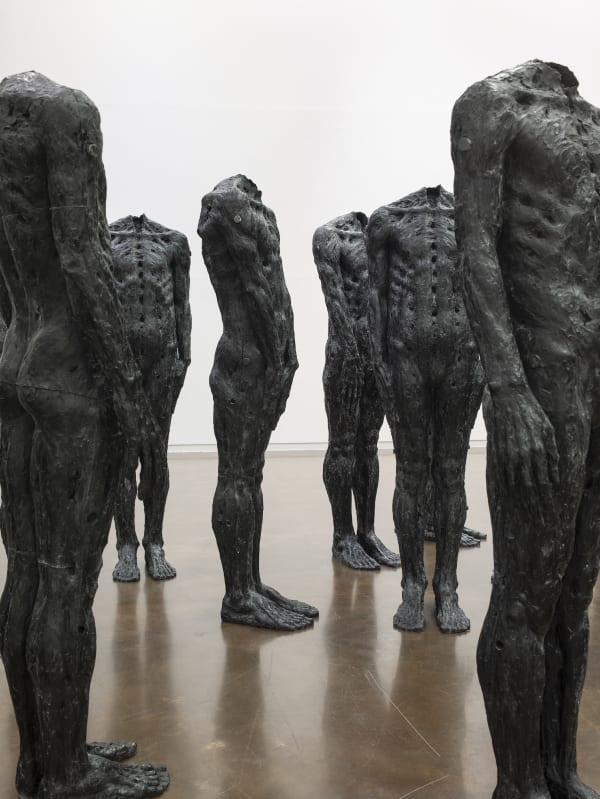 Installation view: Standing Human, Cheongju Art Studio, 2020