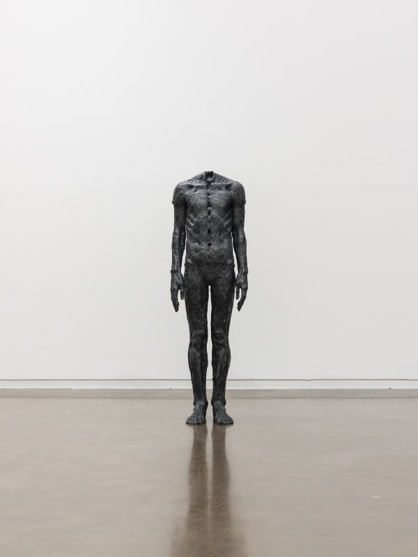 Standing Human, 2020, synthetic resin, 190 x 60 x 45 cm