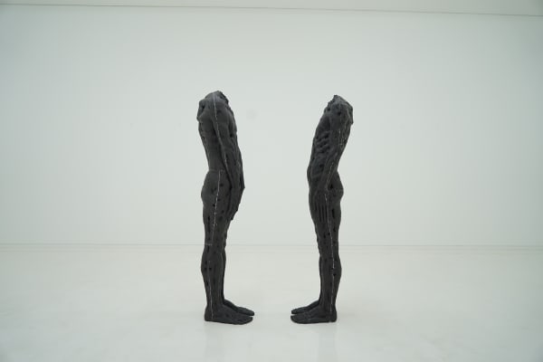 Standing Human, 2020, synthetic resin, diemension variable