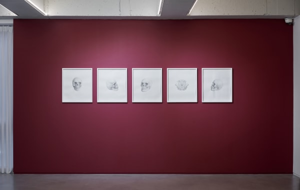 Installation view: Ebony and Irony, Drawing Room, 2021