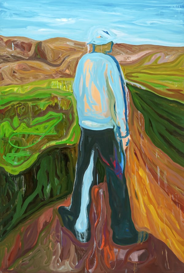 My Land, 2021, oil on canvas, 130cm x 194 cm