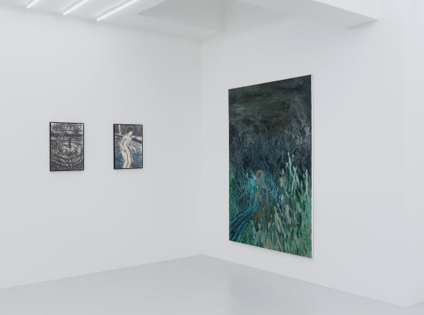 Installation view: Far in My Mirror, ThisWeekendRoom, 2021