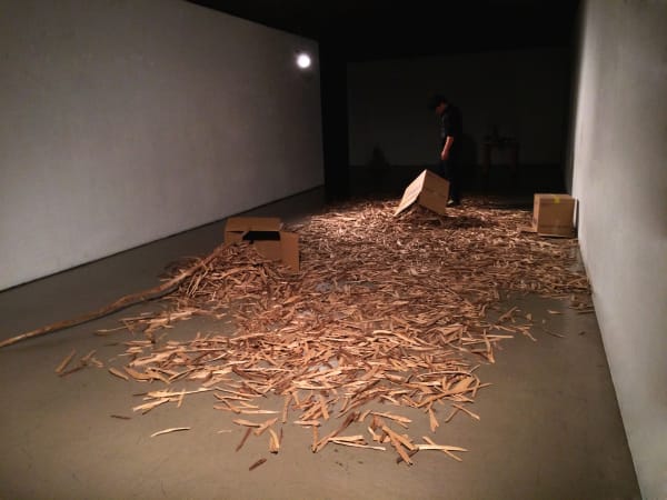 Maruta, 2014, wood, dimensions variable