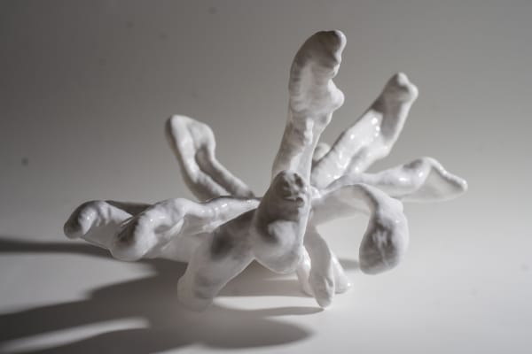The Origin of From 103, 2023, Resin, Urethane paint, 42 × 55 × 32 cm