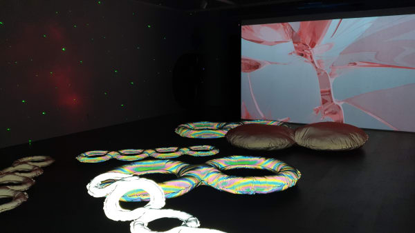 Installation view: mallang mallang, Hello Museum, 2022, photo was taken with subsidy from The Korean Art Museum Association