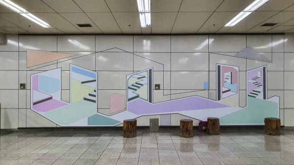 Installation view: Happy, Together, Ui-Sinseol Art & Culture Platform, 2021