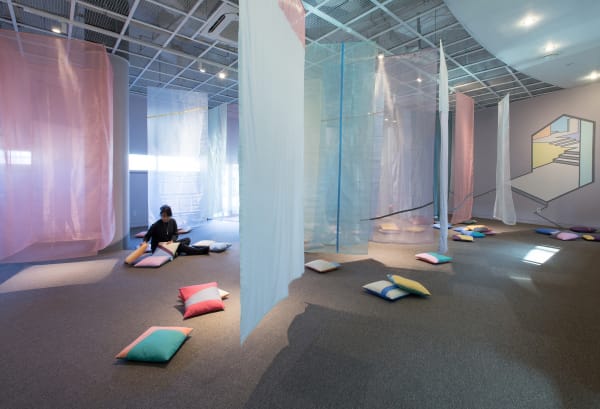 Installation view: Softly Swaing Colors of the Wind, Clayarch Gimhae Museum, 2017