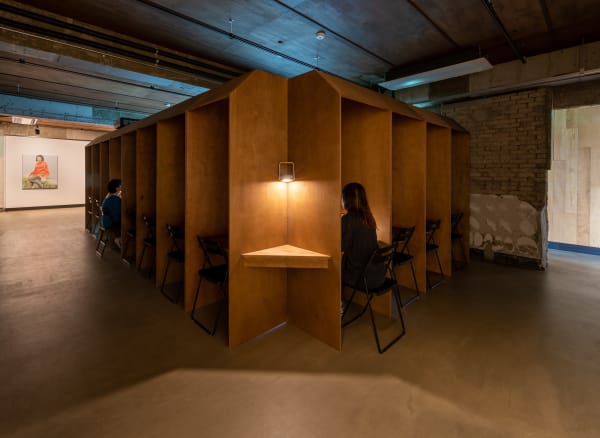 Installation view: Monophobia, Artmoment Doksan, 2022. Curtesy of the artist and Artmoment Doksan