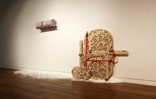 Installation view: Man is Sad, Coughs: A Table for ( ), GS Caltex Yeulmaru, 2022