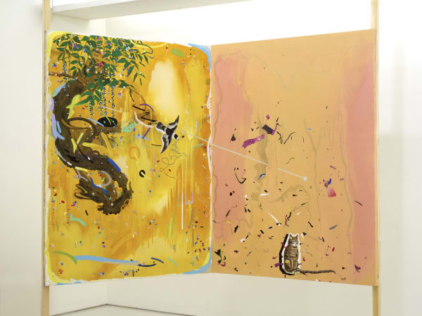 Choi Hae Ri, Turtle hair and moss dots, 2018