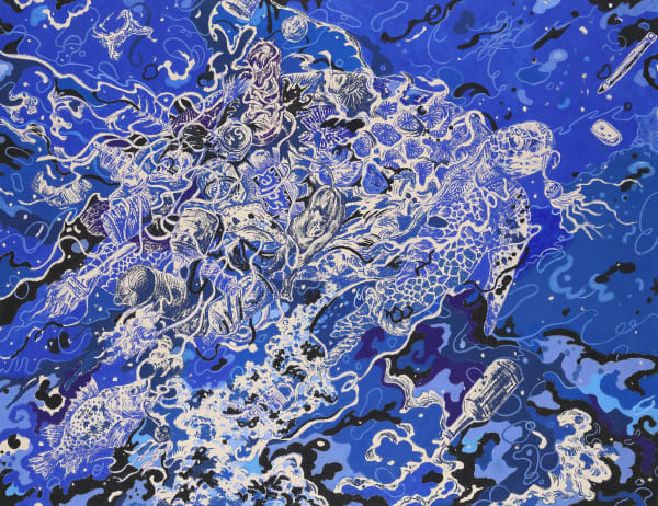 Bae Yoon Hwan, Ocean Blue, 2020