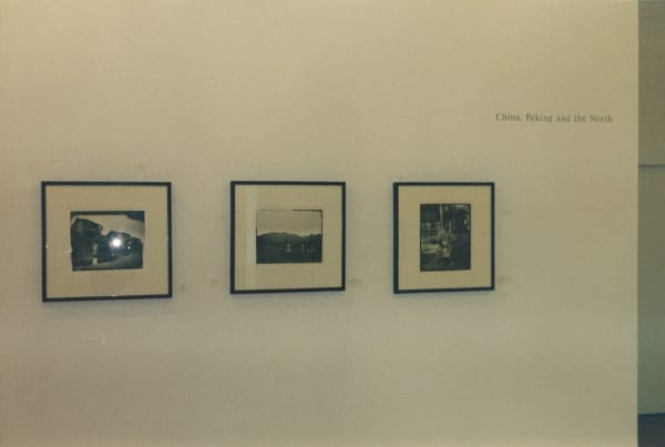 Installation view of exhibition John Thomson: Photographs of China and the Far East at Westwood Gallery NYC, 1998