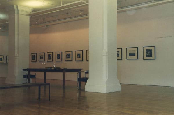 Installation view of exhibition John Thomson: Photographs of China and the Far East at Westwood Gallery NYC, 1998