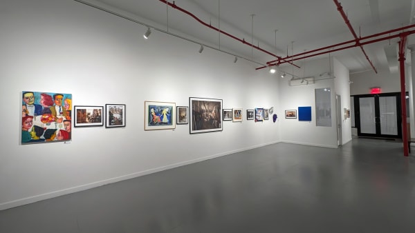 Installation view of our 2024 exhibition Loft Law: Photographs by Joshua Charow at Westwood Gallery NYC