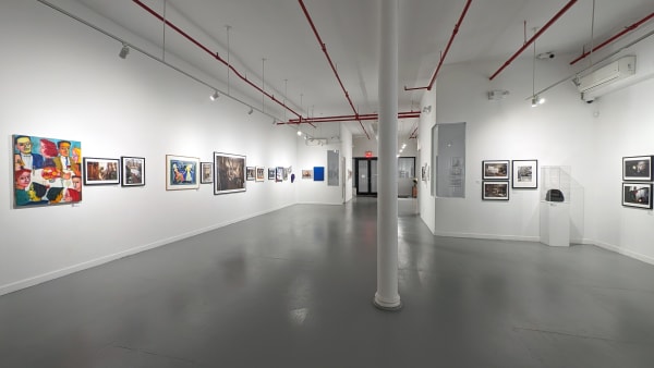 Installation view of our 2024 exhibition Loft Law: Photographs by Joshua Charow at Westwood Gallery NYC