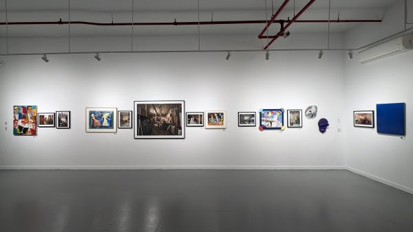 Installation view of our 2024 exhibition Loft Law: Photographs by Joshua Charow at Westwood Gallery NYC