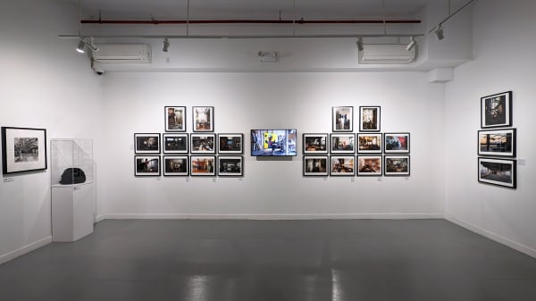 Installation view of our 2024 exhibition Loft Law: Photographs by Joshua Charow at Westwood Gallery NYC