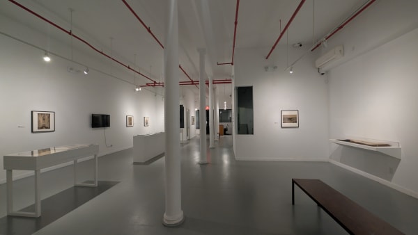 Installation view of our 2025 exhibition Monument Historique: 19th Century Photographs by Séraphin-Médéric Mieusement and other French photographers at Westwood Gallery NYC, 2025