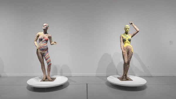 Installation view of our 2025 exhibition The Secret Sculptures of Andy Warhol & Victor Hugo: An Investigative Journey at Westwood Gallery NYC