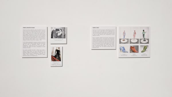 Installation view of our 2025 exhibition The Secret Sculptures of Andy Warhol & Victor Hugo: An Investigative Journey at Westwood Gallery NYC