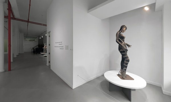 Installation view of our 2025 exhibition The Secret Sculptures of Andy Warhol & Victor Hugo: An Investigative Journey at Westwood Gallery NYC