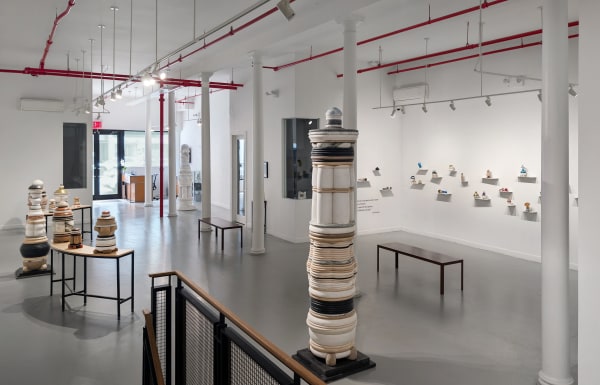 Installation View of our 2025 exhibition Don Porcaro: New Sculptures at Westwood Gallery NYC