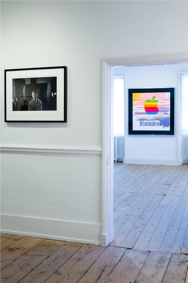 Installation view of 2025 exhibition 'Andy Warhol: My True Story' at Newlands House Gallery in Petworth, UK