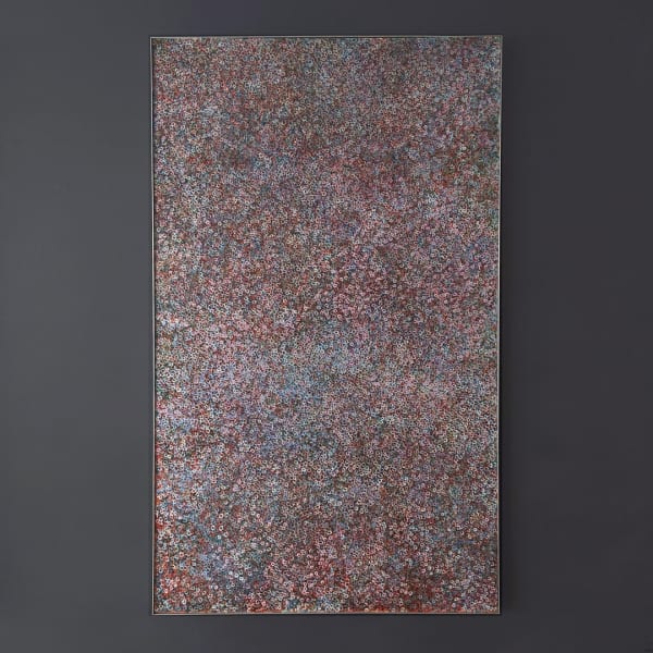 abstract expressionist painting on canvas