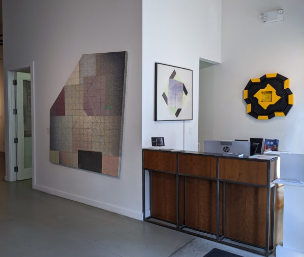 Installation view of our 2019 exhibition Explorations in Process: Will Insley, Nobuho Nagasawa, Alan Steele, Roger Welch at Westwood Gallery NYC