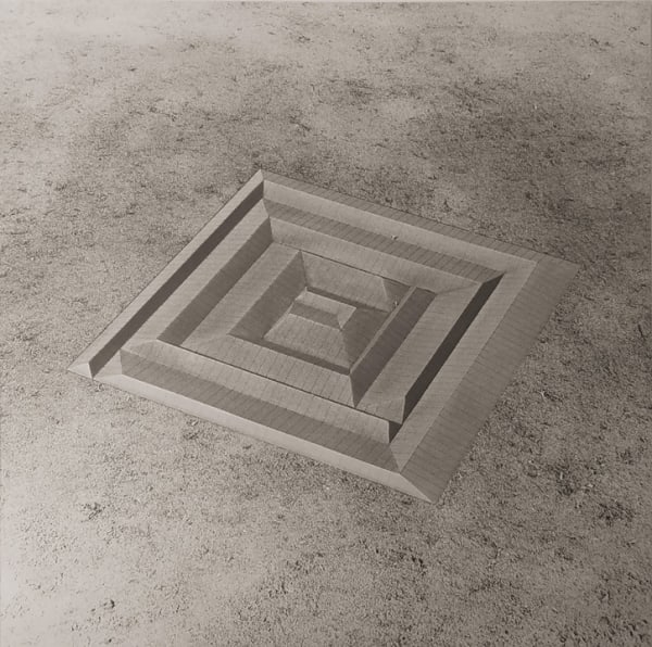 will Insley, /Building/ No. 6 Channel Space Spiral, 1973