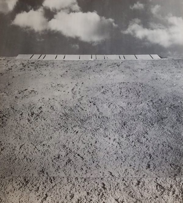 will Insley, /Building/ No. 17 Passage Space Spiral – view from the ground, 1970