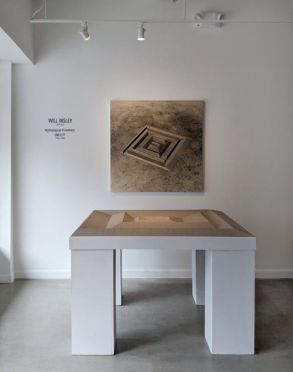 Installation view of 2018 exhibition Will Insley: Mythological Elsewhere at Westwood Gallery NYC, New York