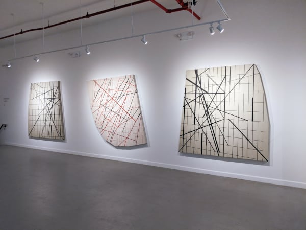 Installation view of 2018 exhibition Will Insley: Mythological Elsewhere at Westwood Gallery NYC, New York