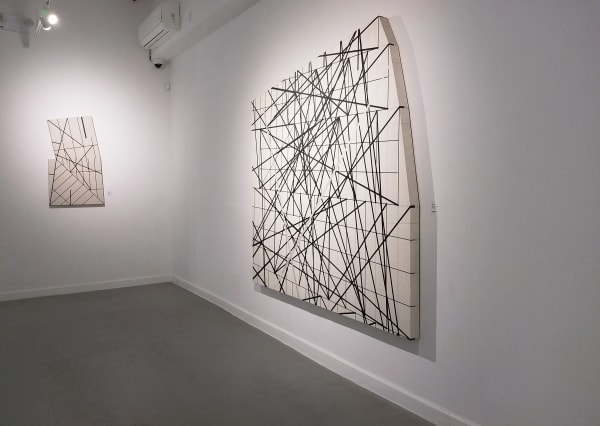 Installation view of 2018 exhibition Will Insley: Mythological Elsewhere at Westwood Gallery NYC, New York