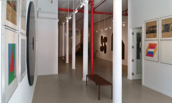Installation view of 2016 exhibition Will Insley: Foundations of ONECITY at Westwood Gallery NYC