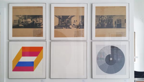 Installation view of 2016 exhibition Will Insley: Foundations of ONECITY at Westwood Gallery NYC