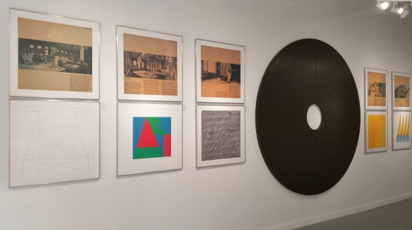 Installation view of 2016 exhibition Will Insley: Foundations of ONECITY at Westwood Gallery NYC