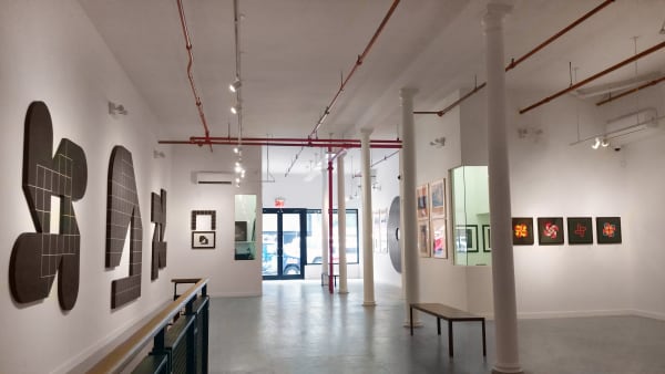 Installation view of 2016 exhibition Will Insley: Foundations of ONECITY at Westwood Gallery NYC