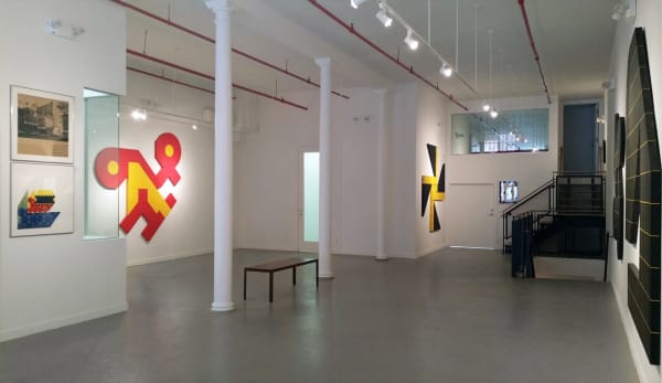 Installation view of 2016 exhibition Will Insley: Foundations of ONECITY at Westwood Gallery NYC