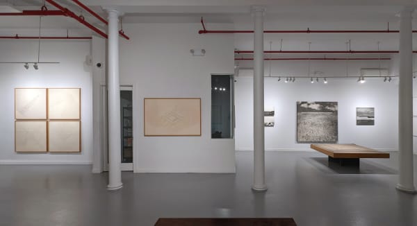 Installation view of 2023 exhibition Will Insley: Visions of a Future Civilization at Westwood Gallery NYC