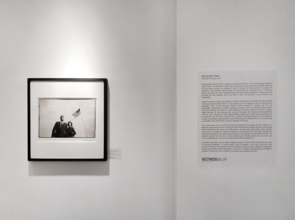 Installation View of 2013 exhibition 'Jacques Lowe: My Kennedy Years' at Westwood Gallery NYC