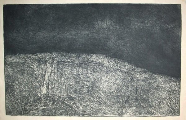 grayscale abstract etching