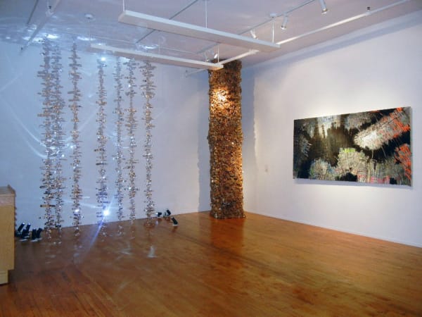 Installation view of 2013 exhibition NYC25 at Westwood Gallery NYC