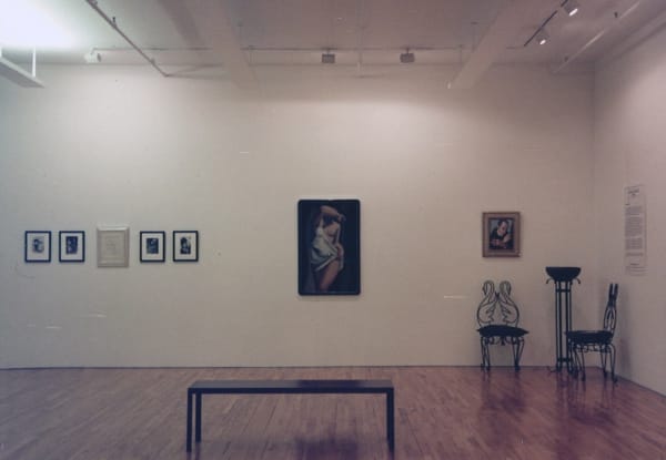 Installation view of our 1995 exhibition Tamara de Lempicka: Paintings and Drawings, 1920s-50s