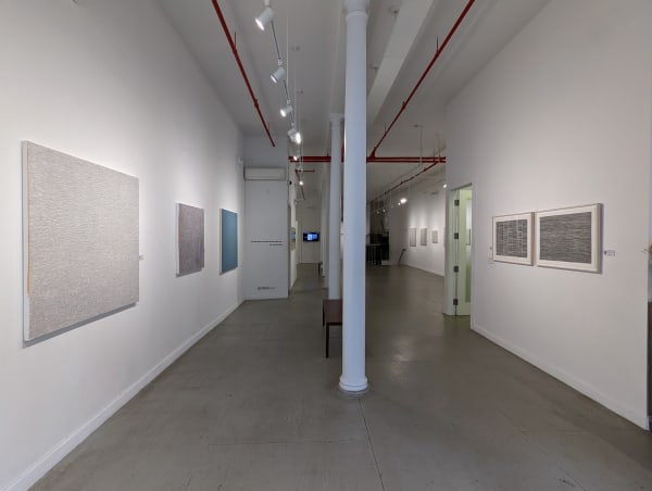 Installation view of our 2022 exhibition Inger Johanne Grytting: Life Lines at Westwood Gallery NYC