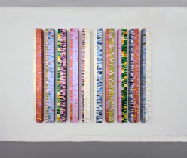 Installation view of Danny Simmons: The Journey to Everything at the Reginald F. Lewis Museum, Baltimore, MD, 2024