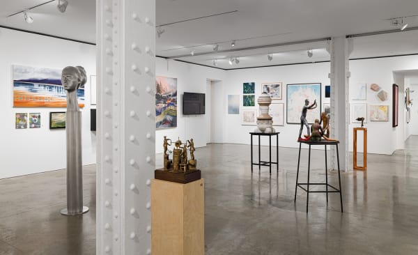 Installation view of 2024 exhibition The 191st Annual: Academy Style at the National Academy of Design