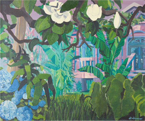 House of the Blue Hydrangea